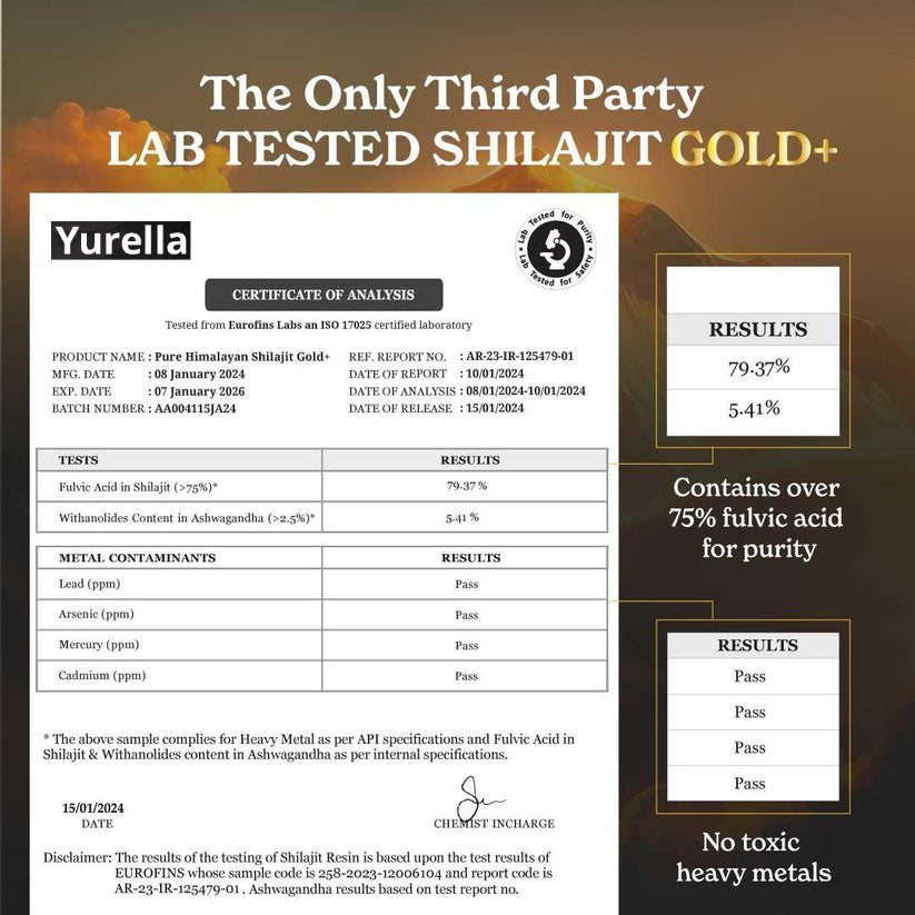 GOLD+ Himalayan Shilajit Resin