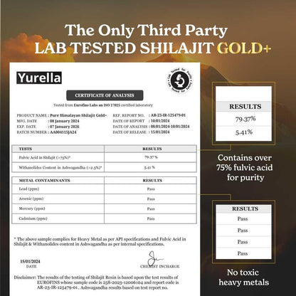 GOLD+ Himalayan Shilajit Resin