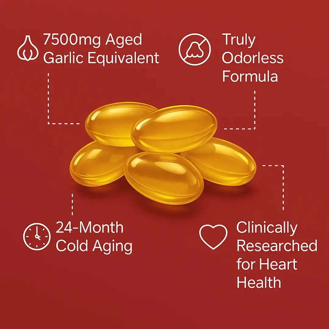 Aged Garlic Extract - 7500mg Odorless